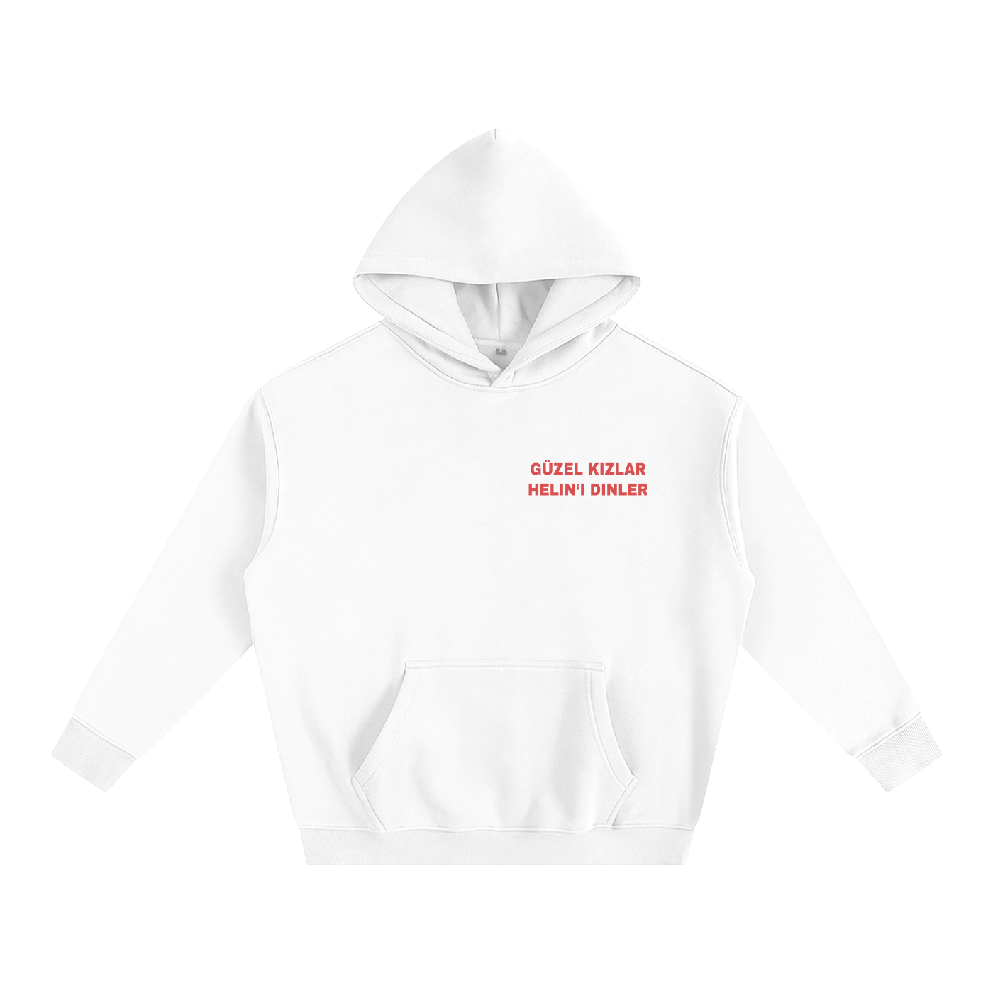 Güzel Kiz Oversized Fleece Hoodie